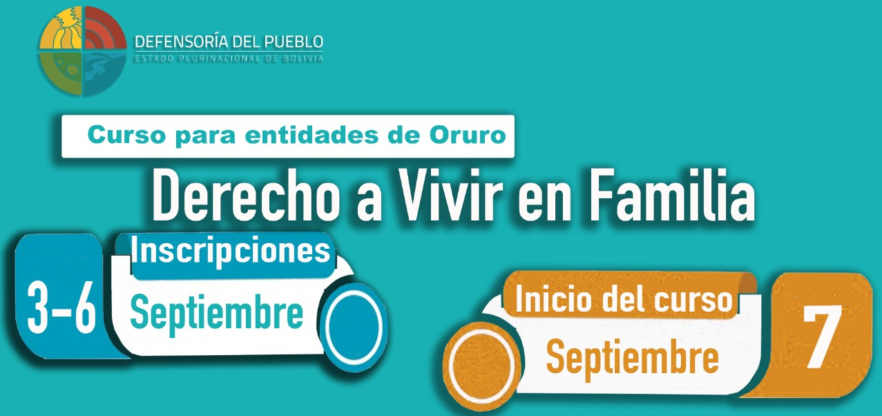 DERECHO A VIVIR EN FAMILIA - ORURO (V3)