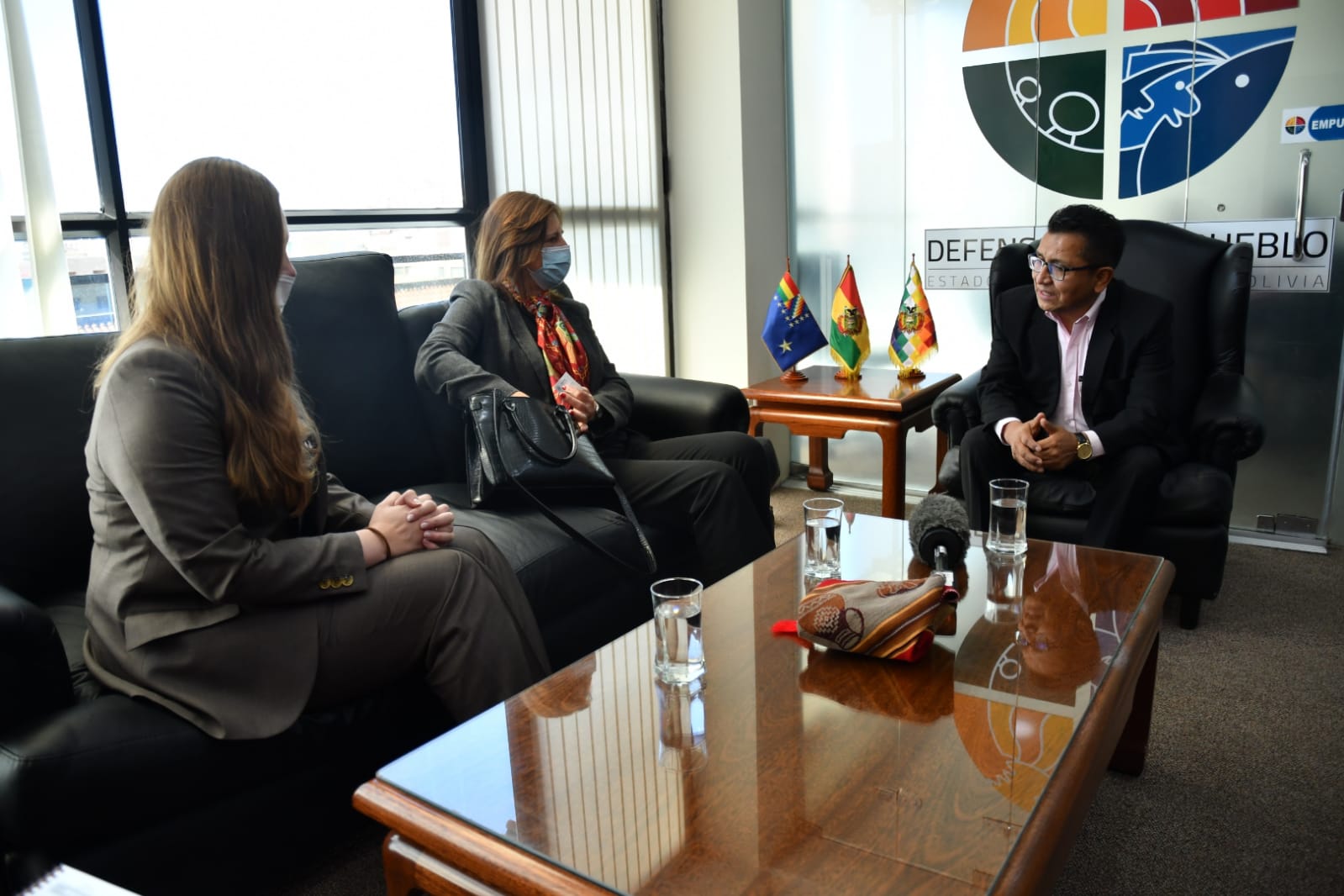 El Defensor del Pueblo recibe la visita de la Coordinadora Residente del Sistema de las Naciones Unidas y ambos acuerdan elaborar una agenda de trabajo conjunto