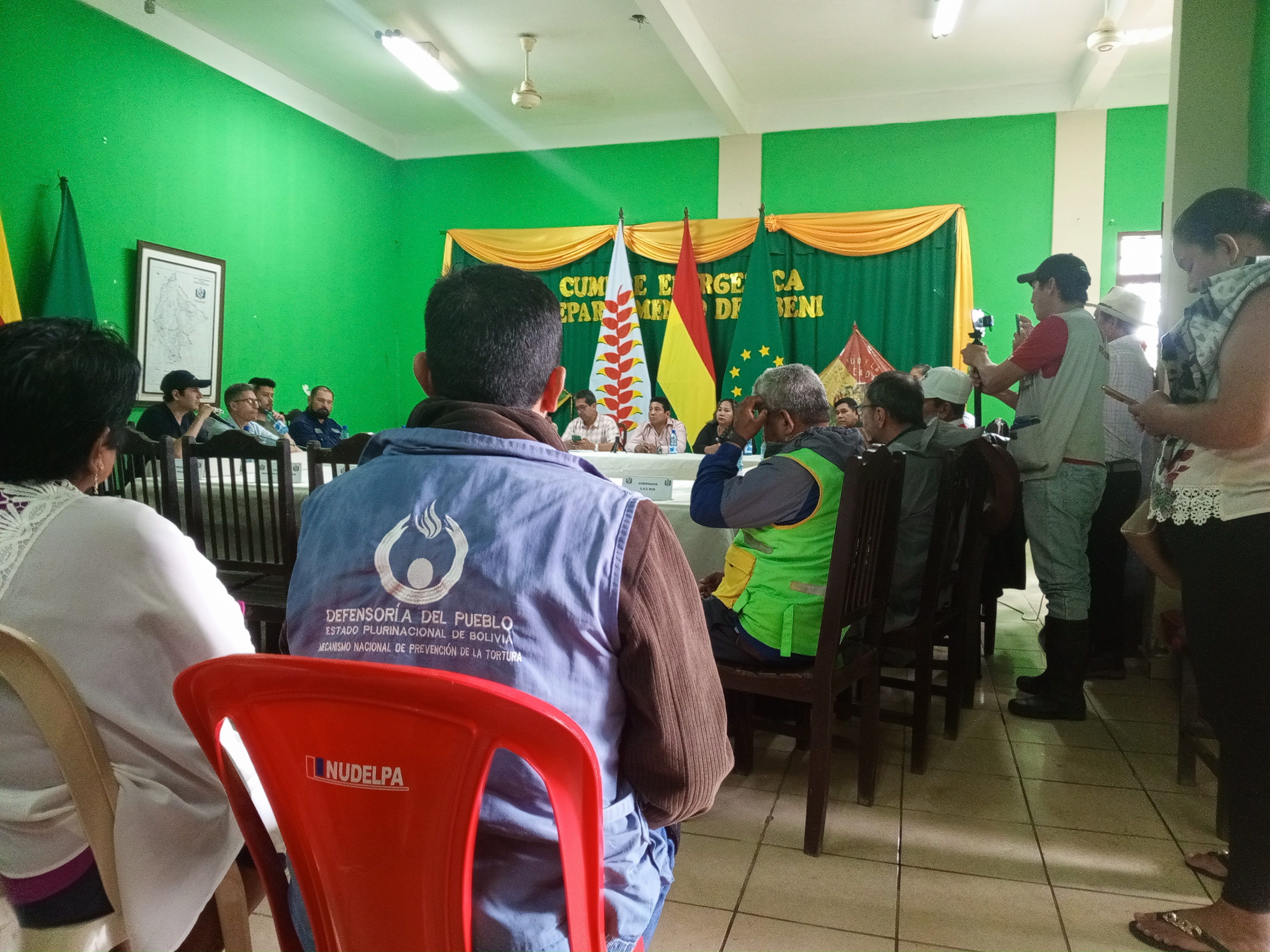 DEFENSORÍA DEL PUEBLO ACOMPAÑA DIÁLOGO ENTRE EL COMITÉ CÍVICO DEL BENI E INSITUCIONES DEL SECTOR HIDROCARBUROS