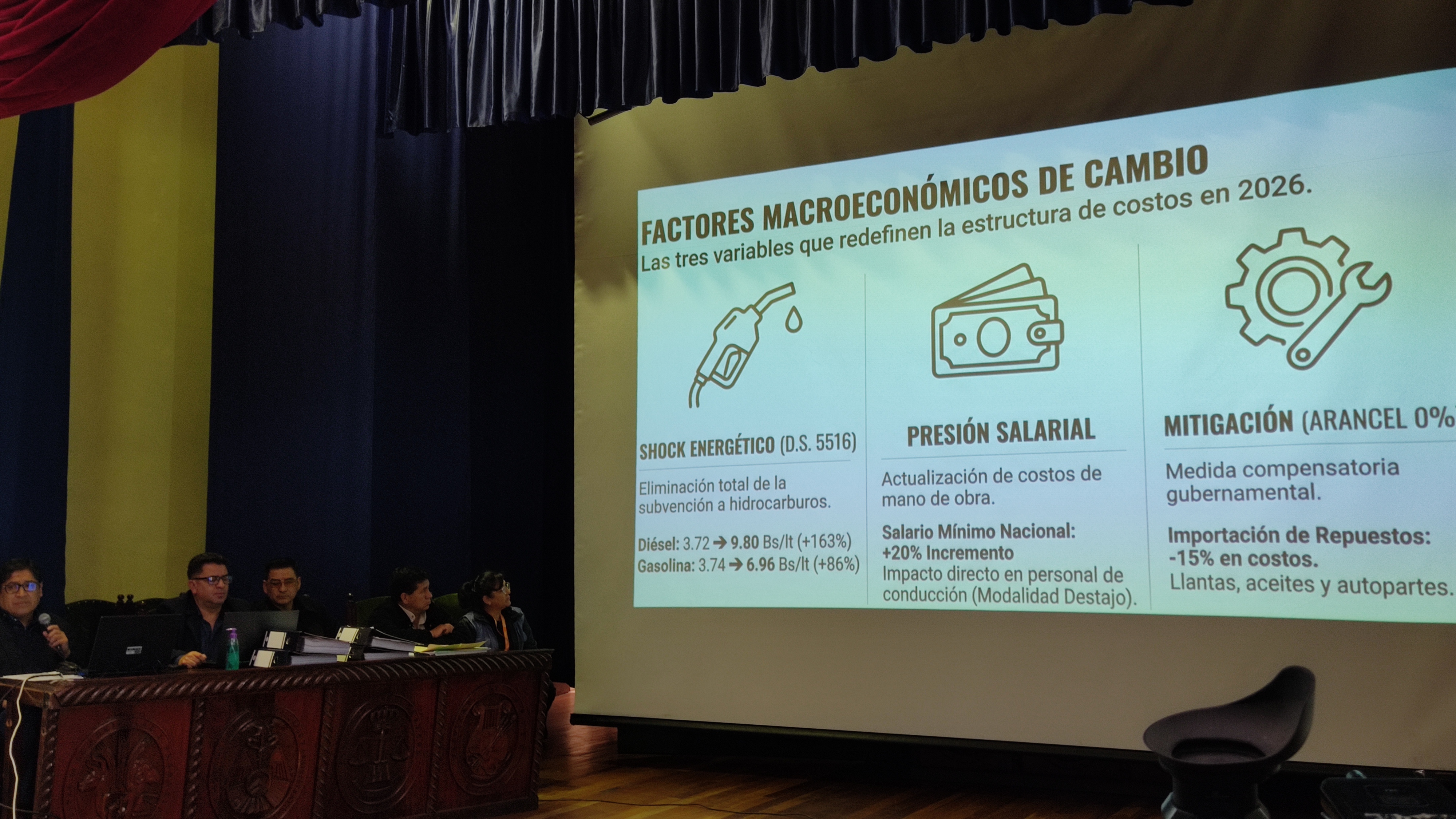 DEFENSORÍA DEL PUEBLO DESTACA PRESENTACIÓN DEL ESTUDIO TARIFARIO DEL TRANSPORTE URBANO ELABORADO POR LA UATF