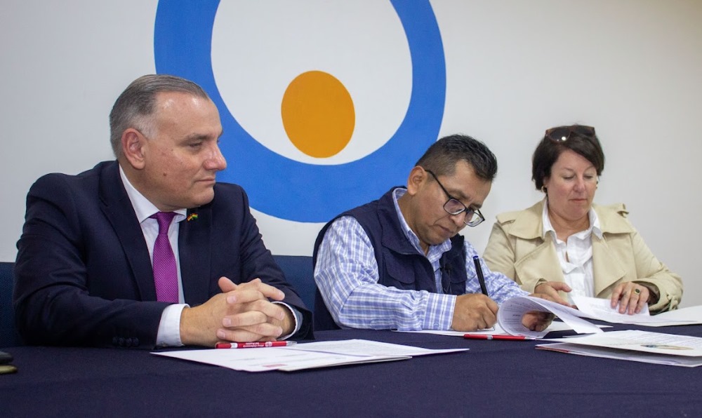 CONVENIO ENTRE LA DEFENSORÍA DEL PUEBLO Y LA FUNDACIÓN FES-BOLIVIA PERMITIRÁ ABRIR ESPACIOS DE DIÁLOGO Y ANÁLISIS DE DERECHOS HUMANOS Y PROMOCIÓN DEL VOTO INFORMADO