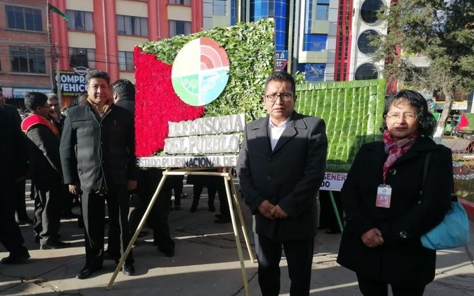 El Defensor del Pueblo rinde homenaje a la ciudad de El Alto y destaca su aporte a la democracia