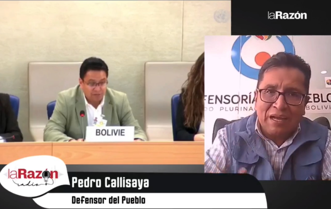 DEFENSOR DEL PUEBLO: EPU CENTRA RECOMENDACIONES A BOLIVIA EN TEMAS DE JUSTICIA, MEDIO AMBIENTE, DERECHOS DE LAS MUJERES Y LIBERTAD DE EXPRESIÓN