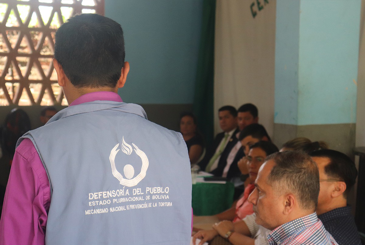 DEFENSORÍA DEL PUEBLO PRESENTE EN LA PRIMERA VISITA A RECINTOS PENITENCIARIOS