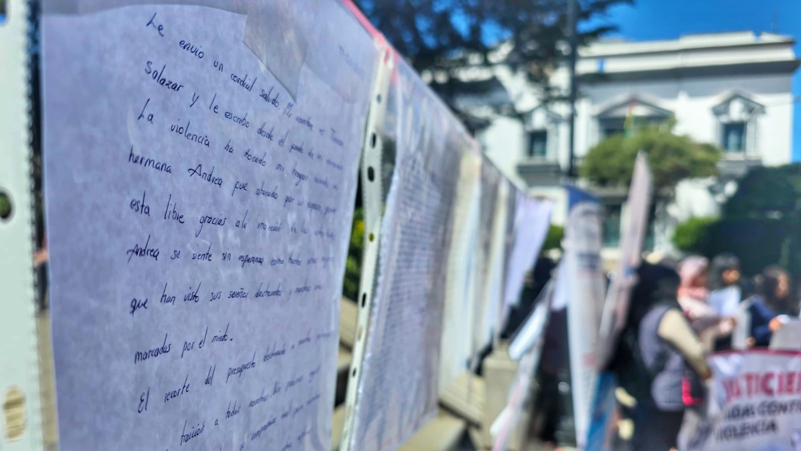 CAMPAÑA "MIL CARTAS PARA SALVAR LA VIDA DE LAS MUJERES " BUSCA SENSIBILIZAR SOBRE LA VIOLENCIA Y LA IMPORTANCIA DE LA INVERSIÓN ESTATAL EN SU PREVENCIÓN