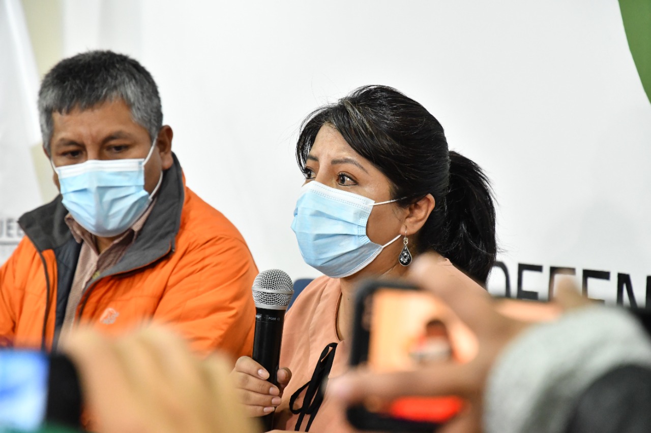 Defensoría del Pueblo asiste a la autopsia médico legal de Basilio Titi Tipolo, fallecido en el conflicto en Potosí