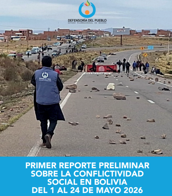 Segundo reporte preliminar sobre la conflictividad en Bolivia