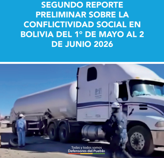 Primer reporte preliminar sobre la conflictividad en Bolivia