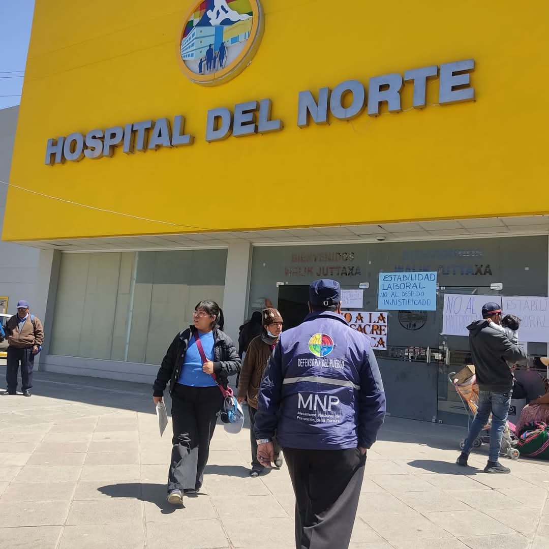 EL ALTO: DEFENSORÍA DEL PUEBLO GESTIONA ATENCIÓN MÉDICA ESPECIALIZADA PARA ADULTA MAYOR