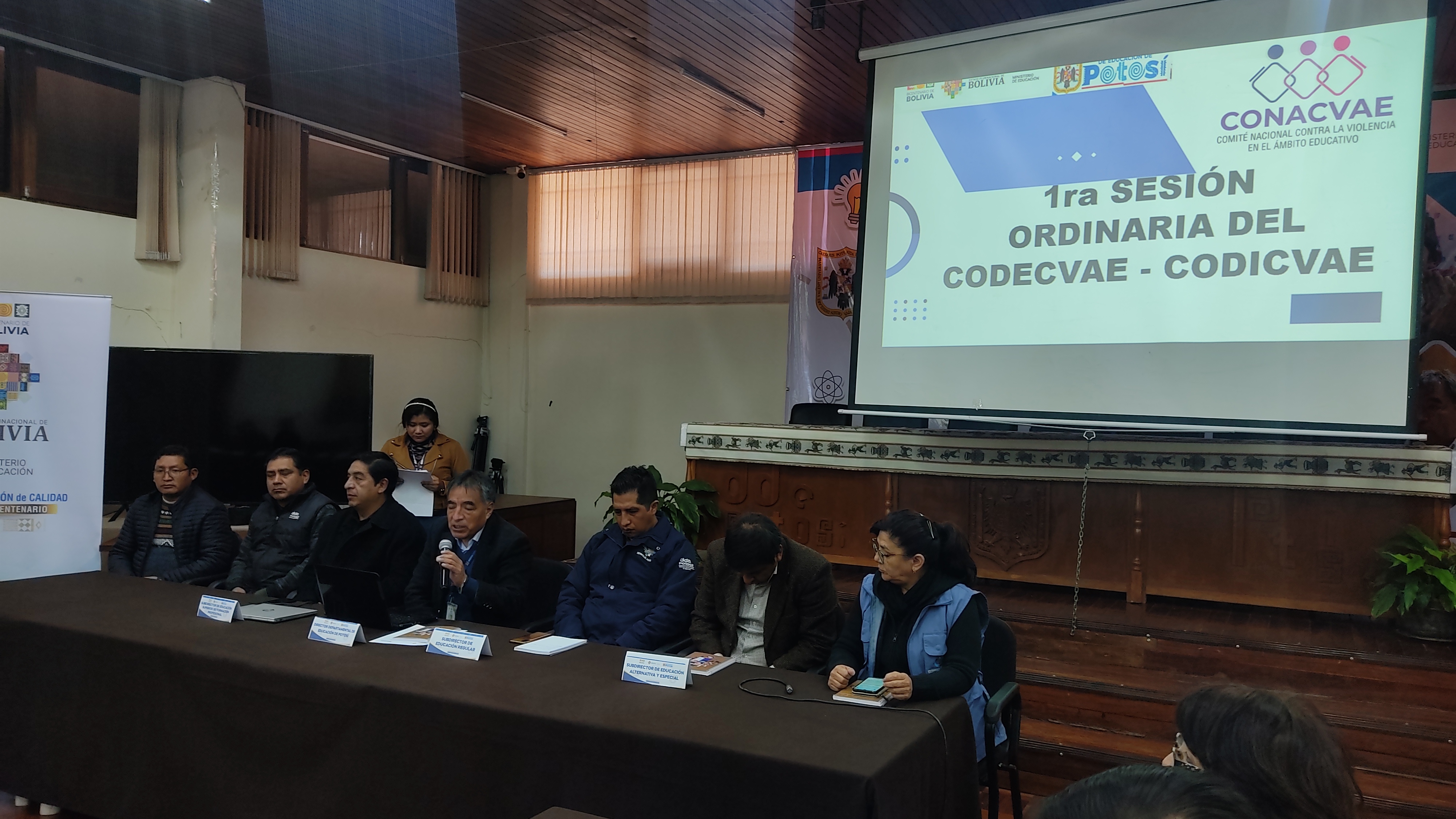 POTOSÍ REFUERZA LA LUCHA CONTRA LA VIOLENCIA ESCOLAR CON LA CONFORMACIÓN DEL CODECVAE