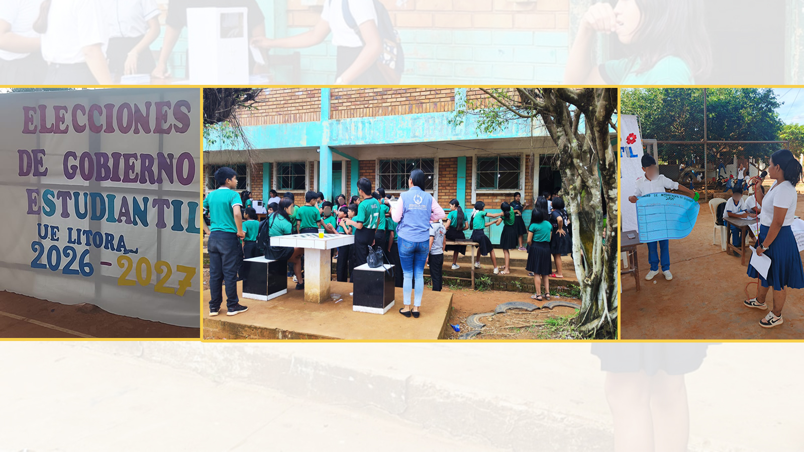 Defensoría del Pueblo monitorea jornada de elección de Defensoras y Defensores Estudiantiles en Riberalta