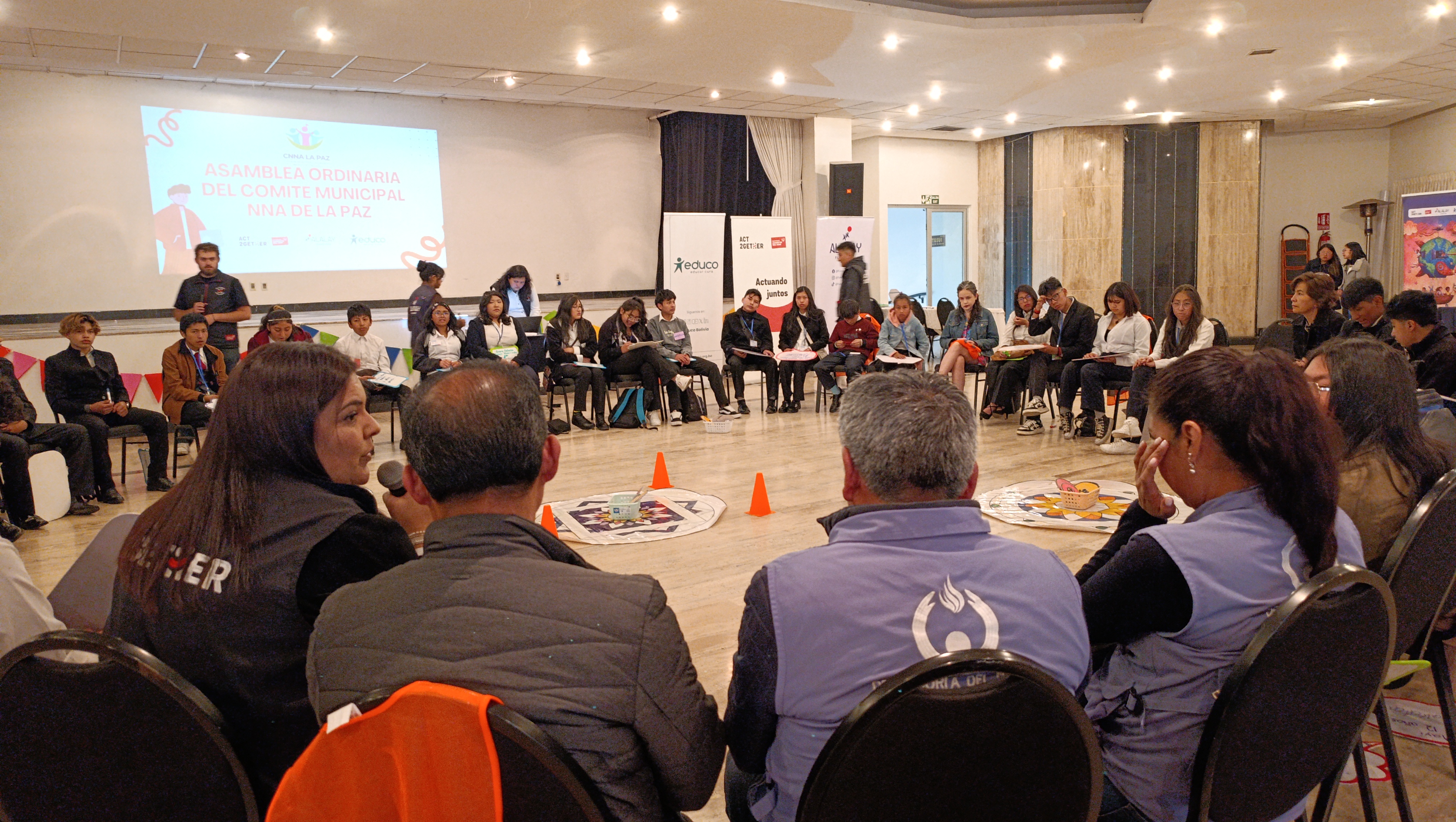DEFENSORÍA DEL PUEBLO ARTICULA ACCIONES CON EL COMITÉ MUNICIPAL NIÑA, NIÑO Y ADOLESCENTE DE LA PAZ PARA FORTALECER LA PROMOCIÓN DE SUS DERECHOS