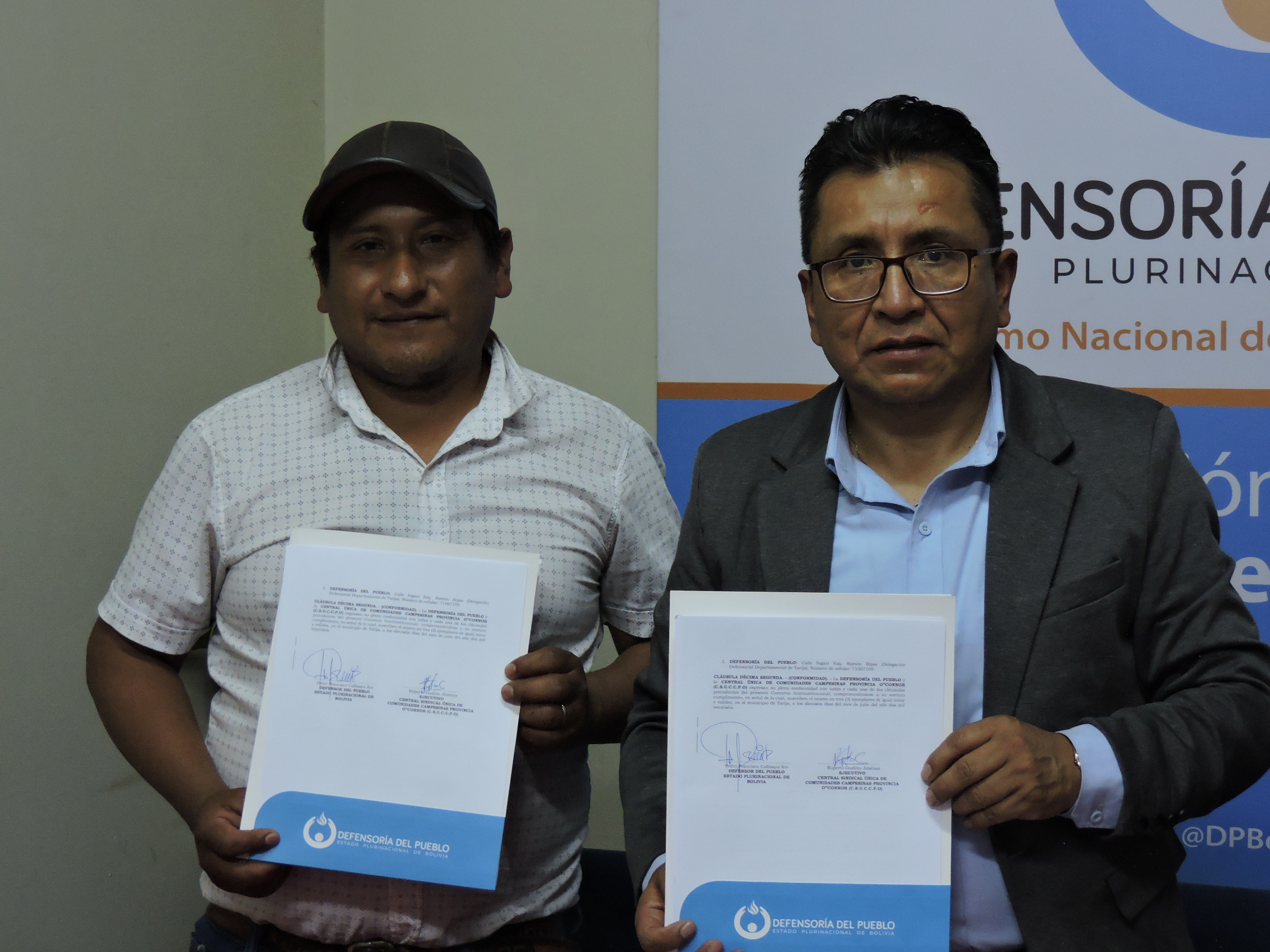 COMUNIDADES CAMPESINAS DE O'CONNOR FORTALECERÁN LA PROTECCIÓN DE SUS DERECHOS HUMANOS MEDIANTE ALIANZA CON LA DEFENSORÍA DEL PUEBLO