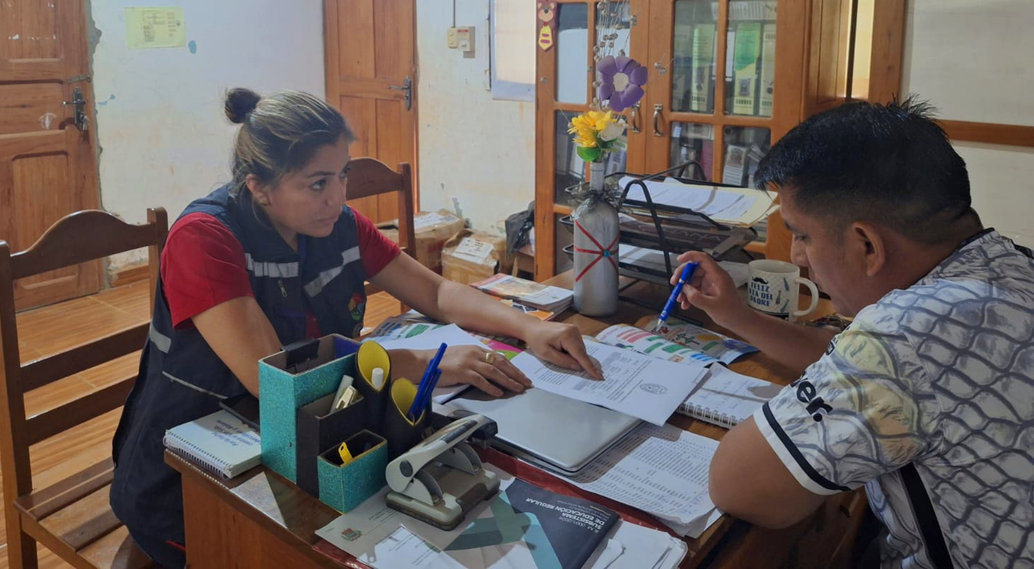 VISITA DEFENSORIAL PROMUEVE EL DESARROLLO DE LAS ELECCIONES DE DEFENSORA Y DEFENSOR ESTUDIANTIL EN EL MUNICIPIO DEL SENA