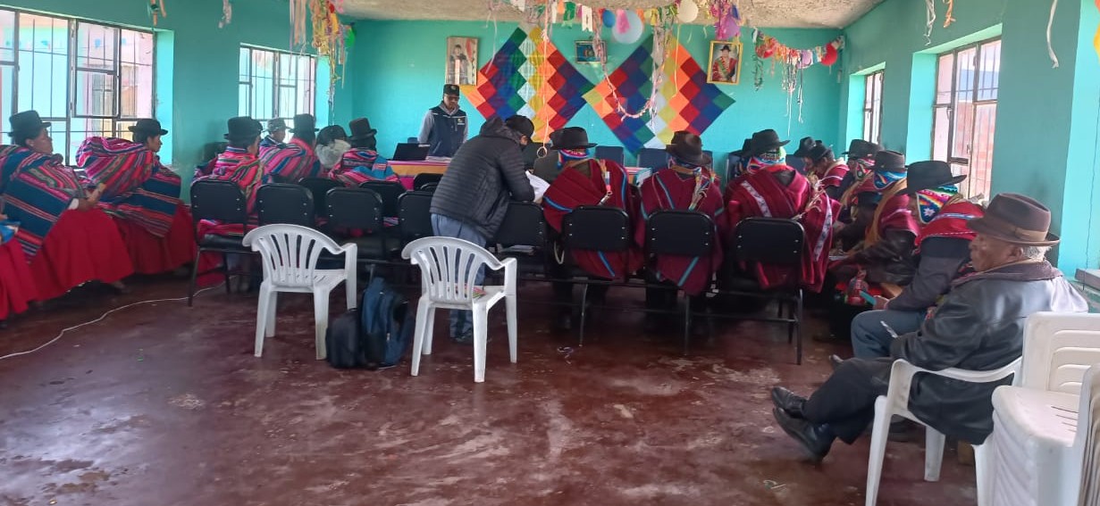 DEFENSORÍA DEL PUEBLO SOCIALIZA TEMÁTICAS EN PREVENCIÓN DE LA VIOLENCIA EN EL 1ER ENCUENTRO DE CONCEJOS EDUCATIVOS DEL DISTRITO DE CORPA - JANCOHAQUE