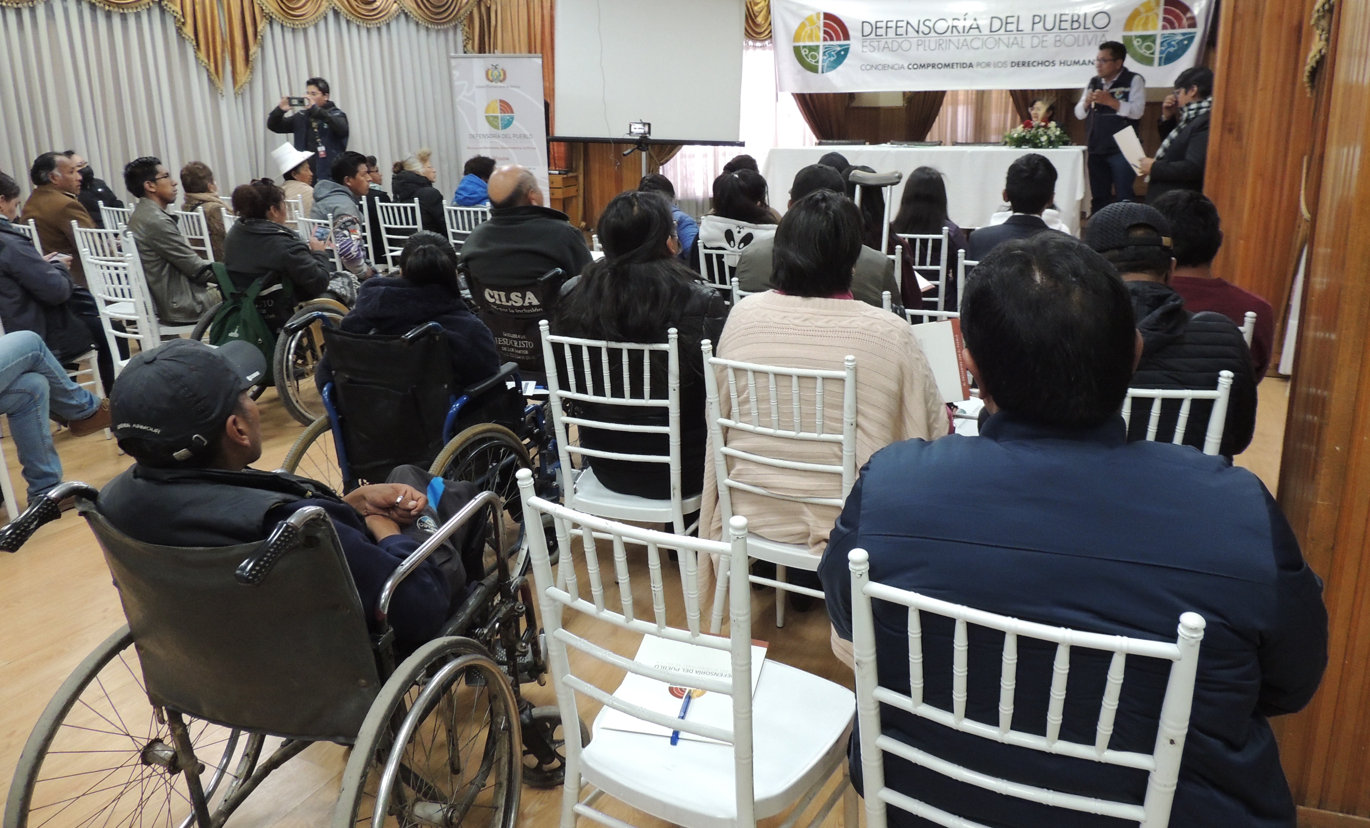 Defensor del Pueblo destaca participación de organizaciones sociales en la audiencia pública de Potosí