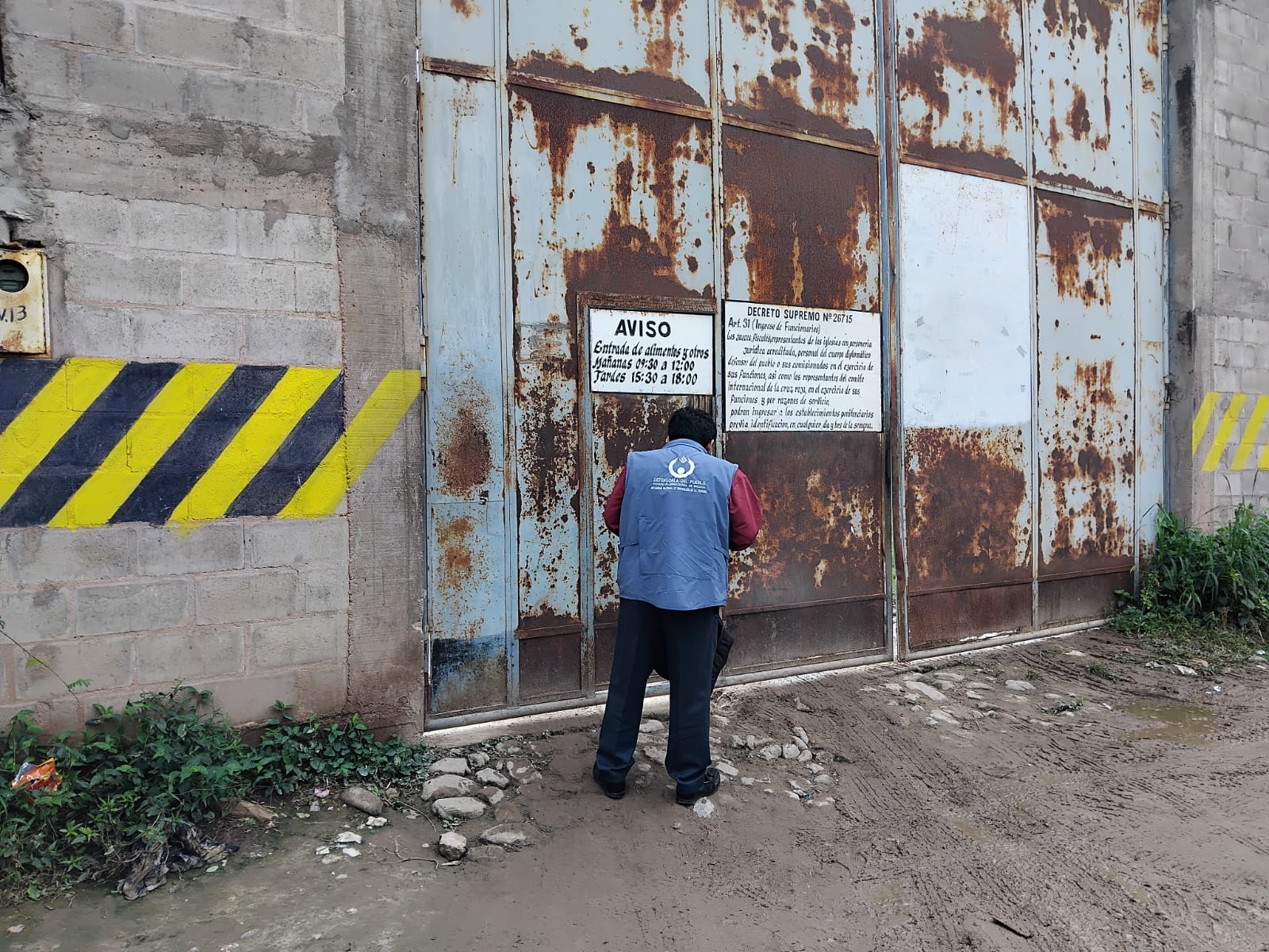 DEFENSORÍA DEL PUEBLO INVESTIGA PRESUNTO CASO DE VIOLENCIA SEXUAL EN PENAL DE YACUIBA