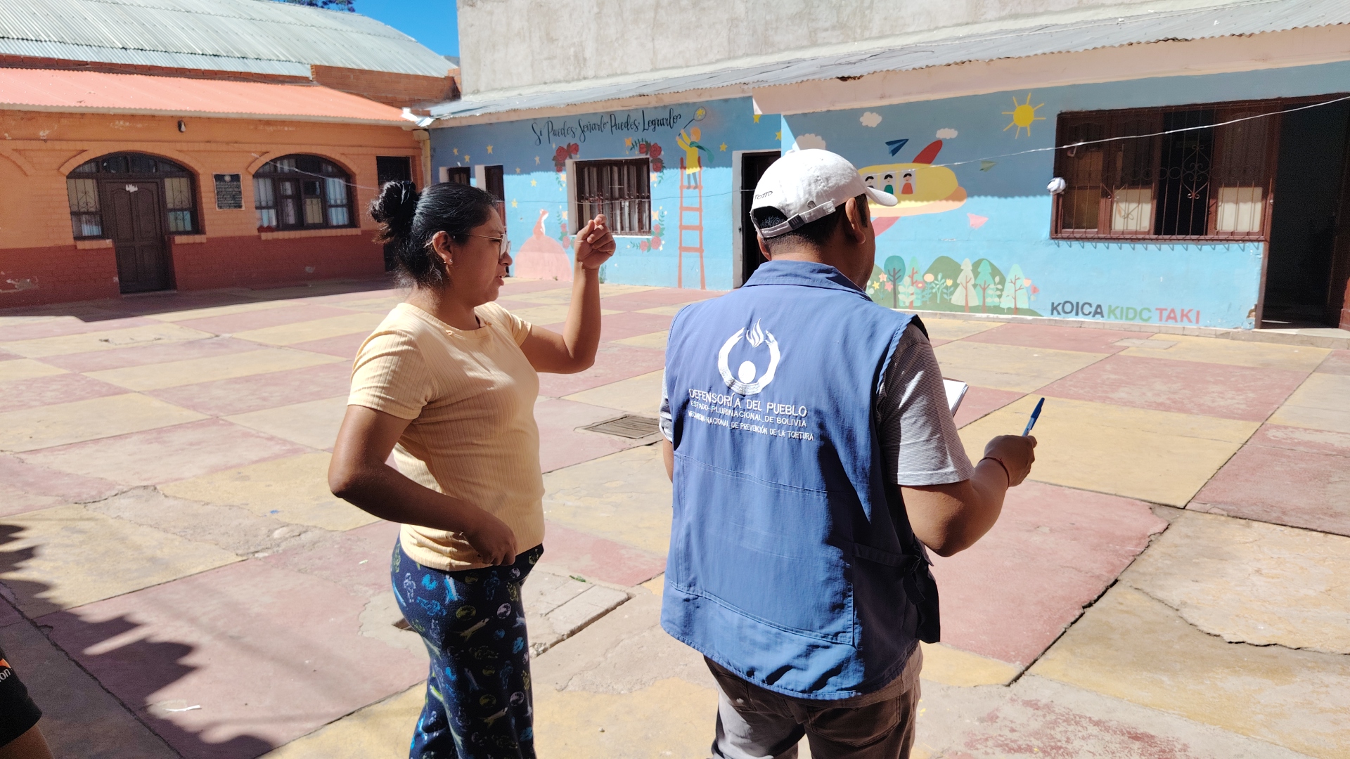 Defensoría del Pueblo verifica condiciones de atención de adolescentes en el centro de acogida Nueva Esperanza de Tarija