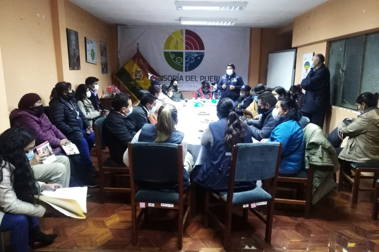 Defensoría del Pueblo fortalece coordinación interinstitucional mediante actividad recíproca con el Servicio de Registro Cívico regional El Alto