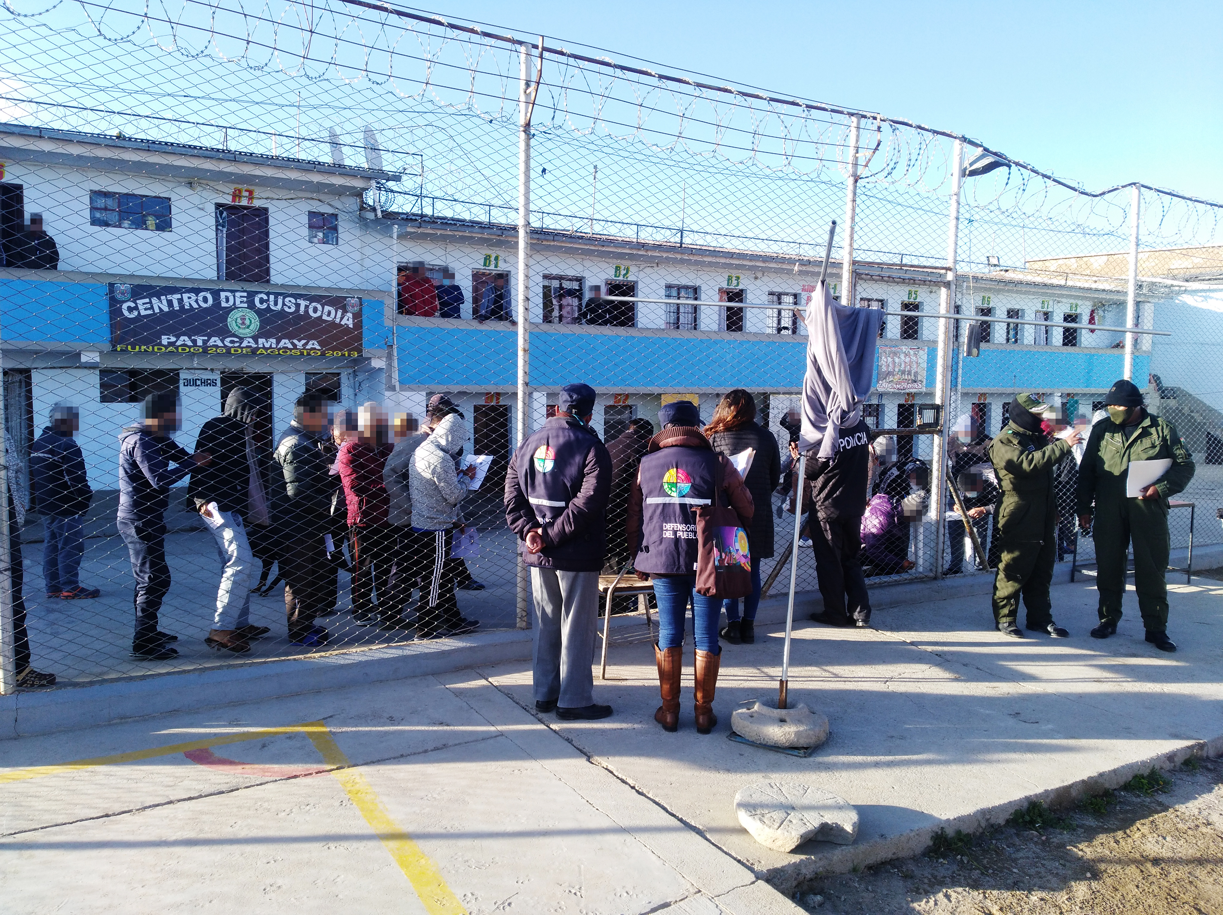 Defensoría del Pueblo realiza reunión de coordinación con el Concejo Penitenciario del Recinto de Custodia Patacamaya