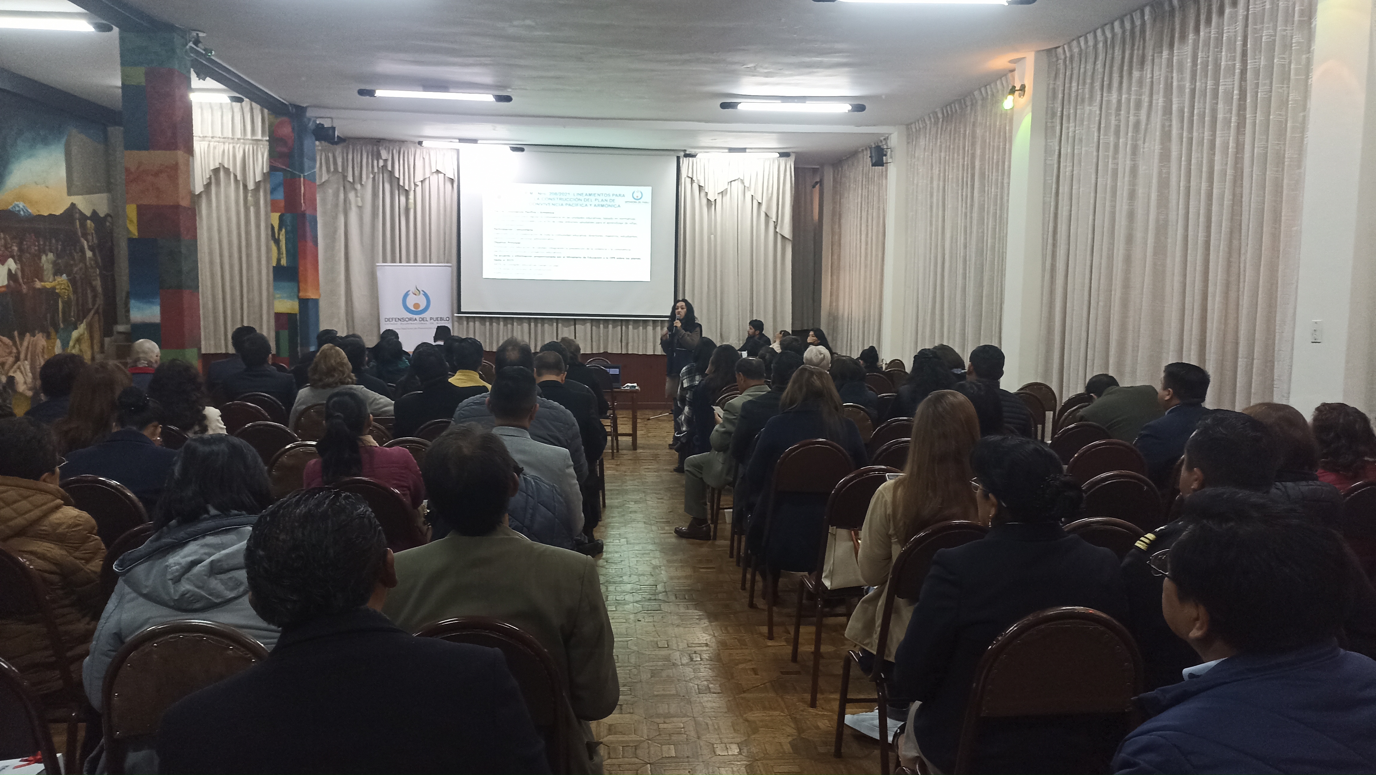 DEFENSORÍA DEL PUEBLO SOCIALIZA EL PROCESO DE ELECCIÓN Y EL ROL DE LOS DEFENSORES ESTUDIANTILES EN EL SISTEMA EDUCATIVO BOLIVIANO
