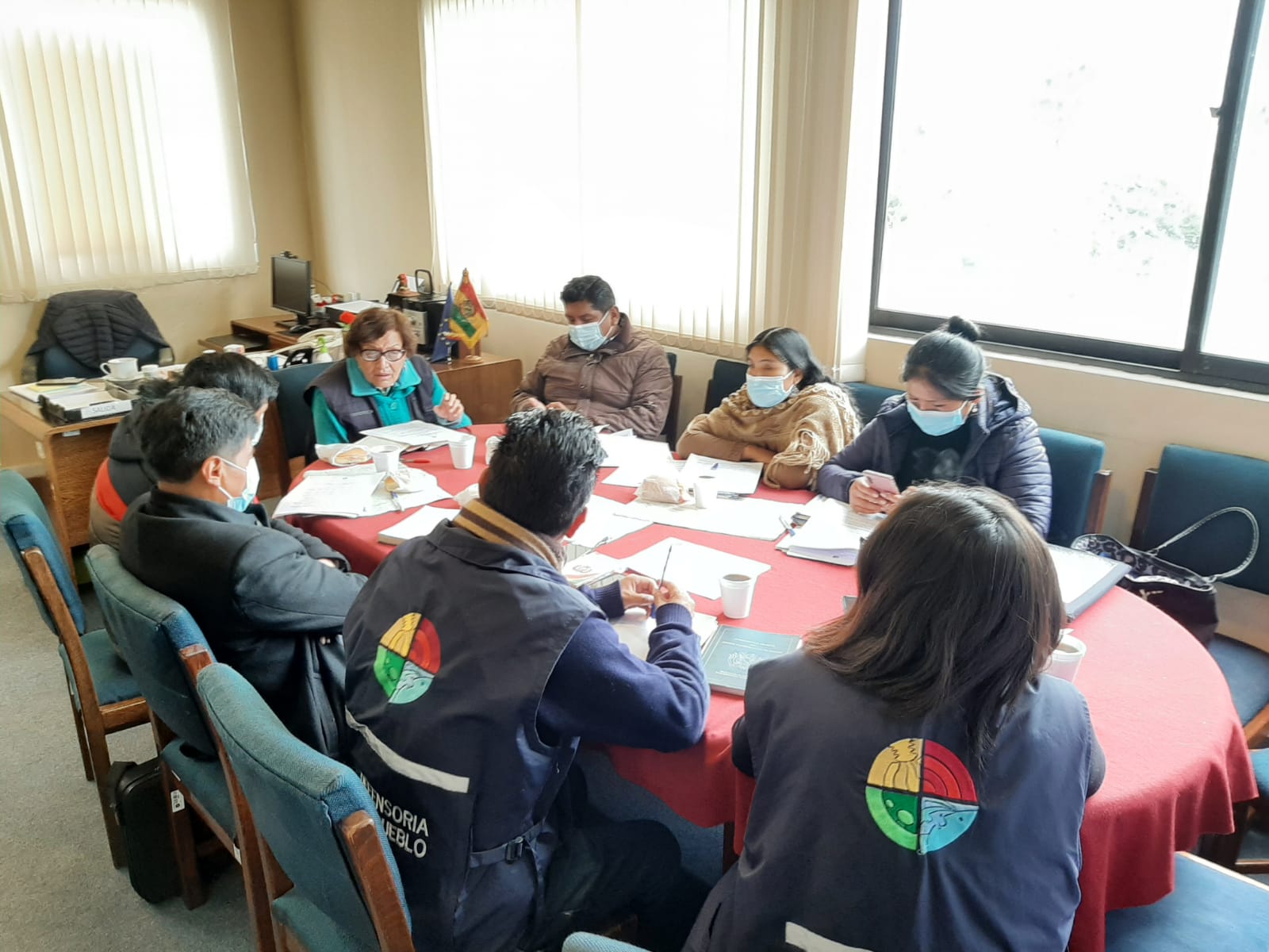 Defensoría del Pueblo socializa proyecto de ley municipal para la protección de hijas e hijos de víctimas de feminicidio con el Concejo de Quiabaya