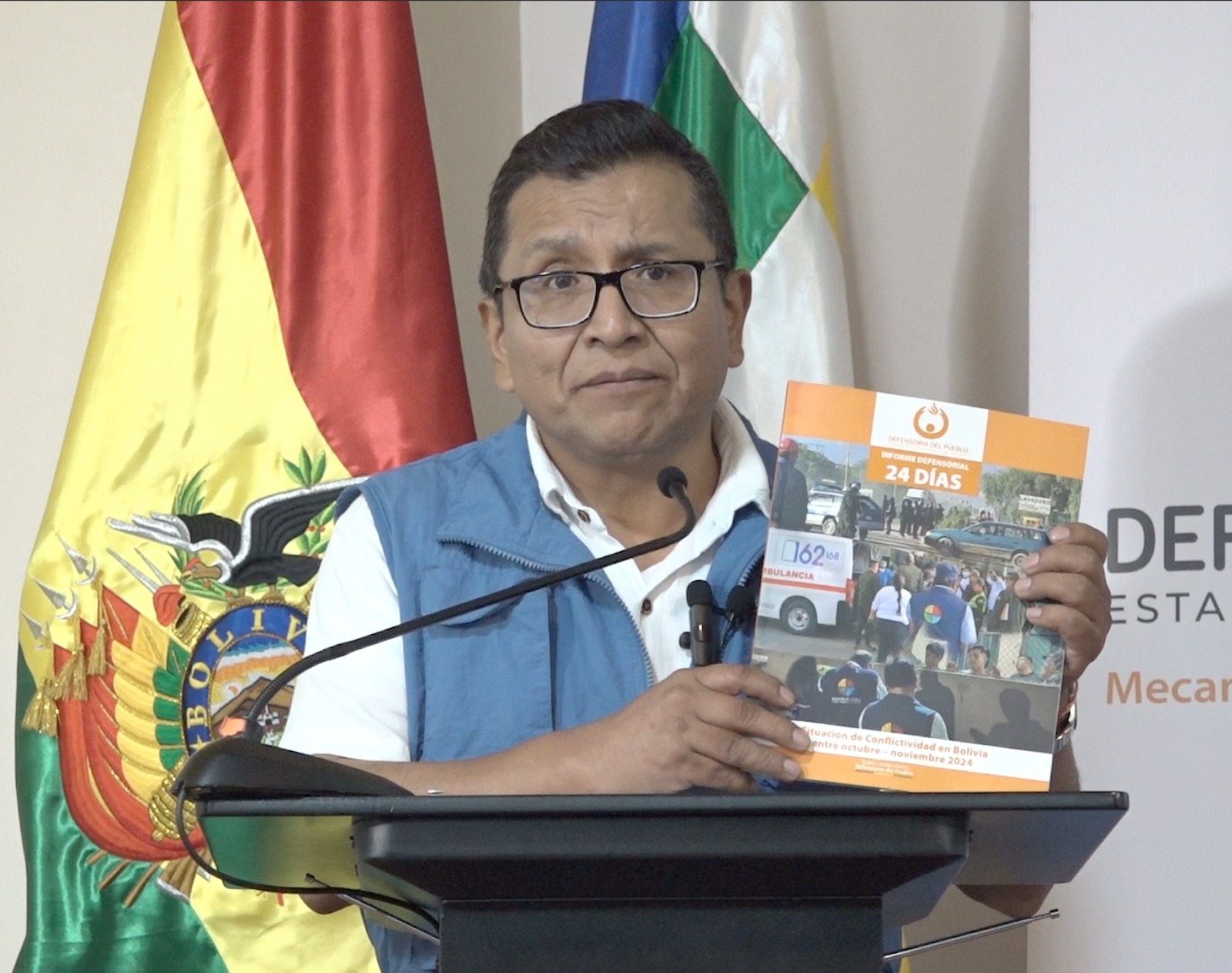 INFORME DEFENSORIAL DEVELA MALA GESTIÓN DE LA CONFLICTIVIDAD EN CRISIS INTRAPARTIDARIA ENTRE OCTUBRE Y NOVIEMBRE DEL 2024 QUE AFECTÓ DD.HH. DE LA POBLACIÓN