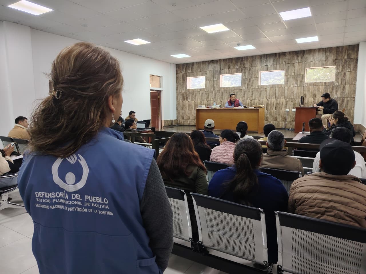 Defensoría del Pueblo despliega veeduría en juicio contra comunarios de Tariquía para garantizar el debido proceso.