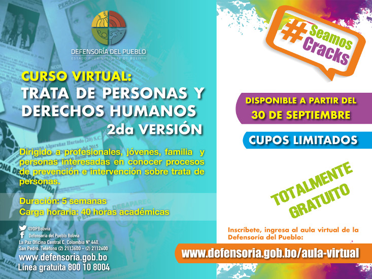 Curso Virtual: Trata de Personas y Derechos Humanos V2