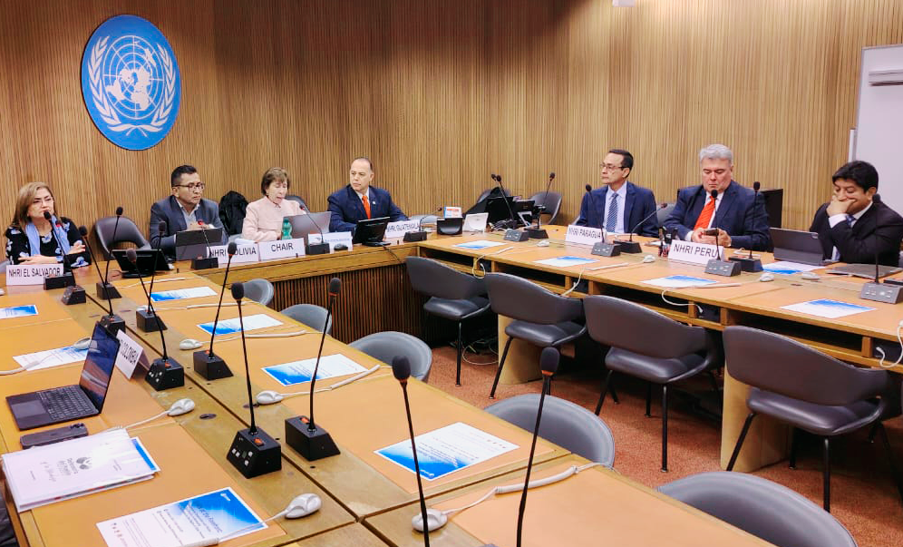 DEFENSOR DEL PUEBLO CUMPLE IMPORTANTE AGENDA EN REUNIÓN ANUAL DE LA ALIANZA GLOBAL DE INSTITUCIONES NACIONALES DE DERECHOS HUMANOS