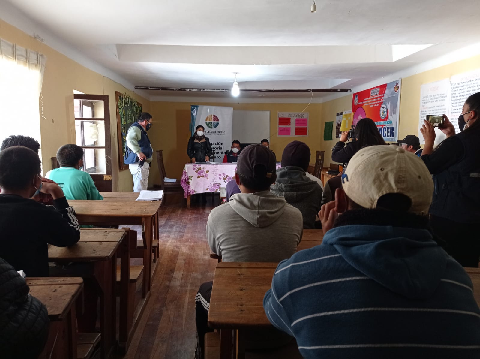 ARRANCA CURSO “RE ESCRIBIÉNDONOS” HISTORIAS DE ADOLESCENTES EN EL CENTRO DE REINTEGRACIÓN SOCIAL “RENACER” CON LA FIRMA DE CARTA DE INTENCIONES