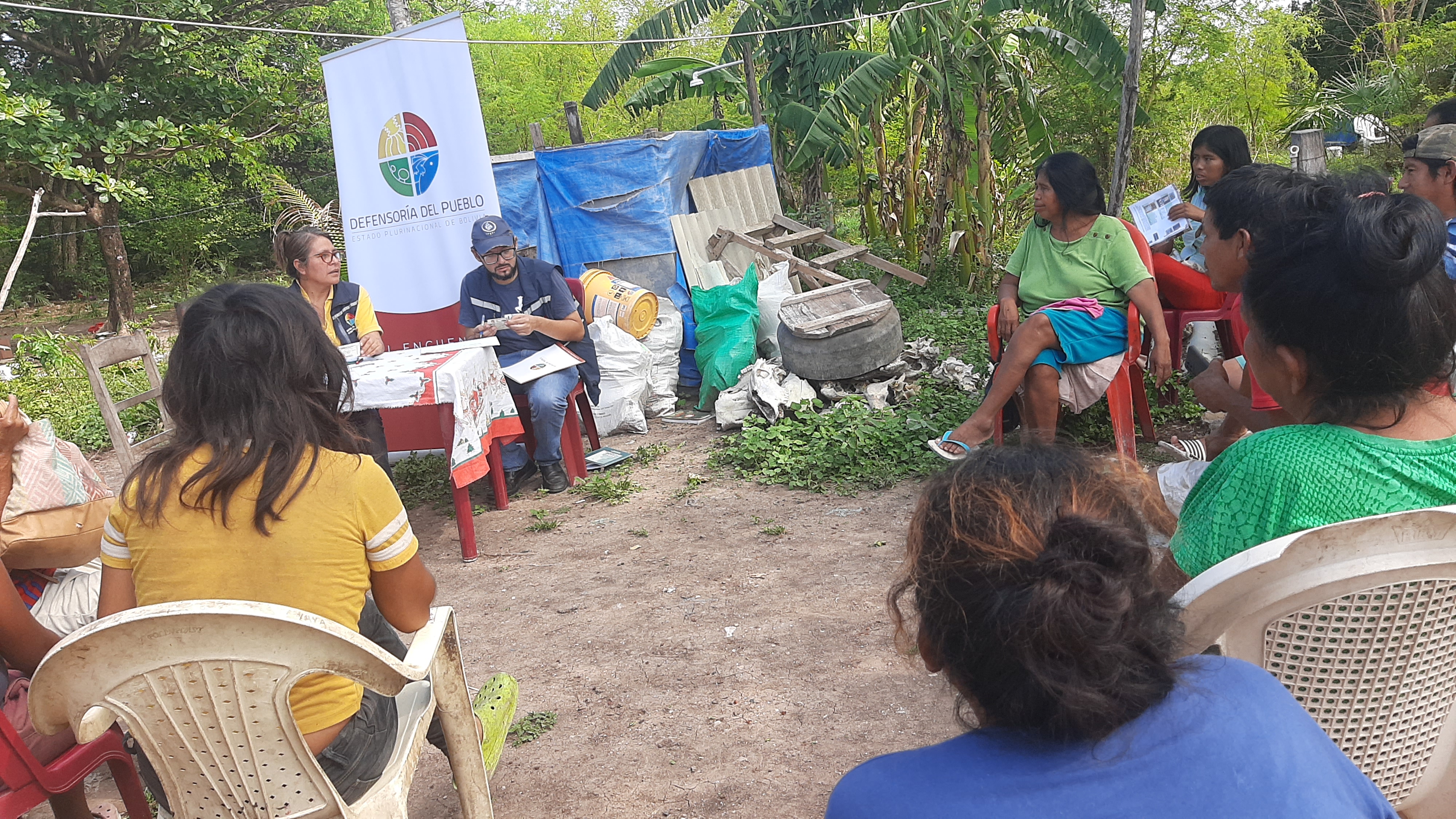 LA DEFENSORIA DEL PUEBLO CONSTATA QUE LA COMUNIDAD INDIGENA AYOREA LAS MALVINAS EN PUERTO SUAREZ NO CUENTA CON SERVICIO DE AGUA POTABLE DESDE EL PASADO AÑO