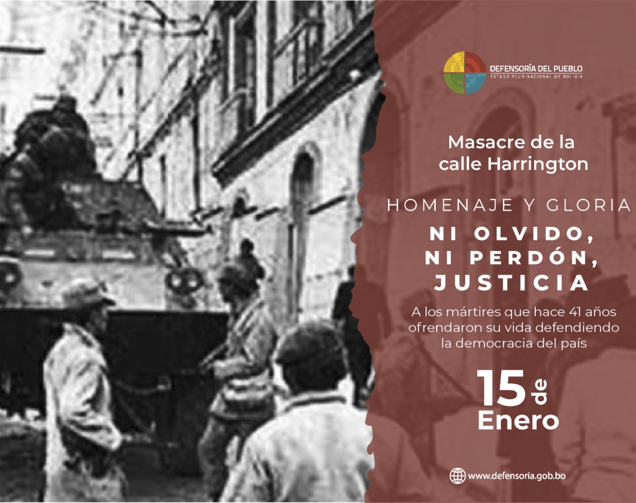 Memoria, verdad y justicia a 41 años de la masacre de la calle Harrington