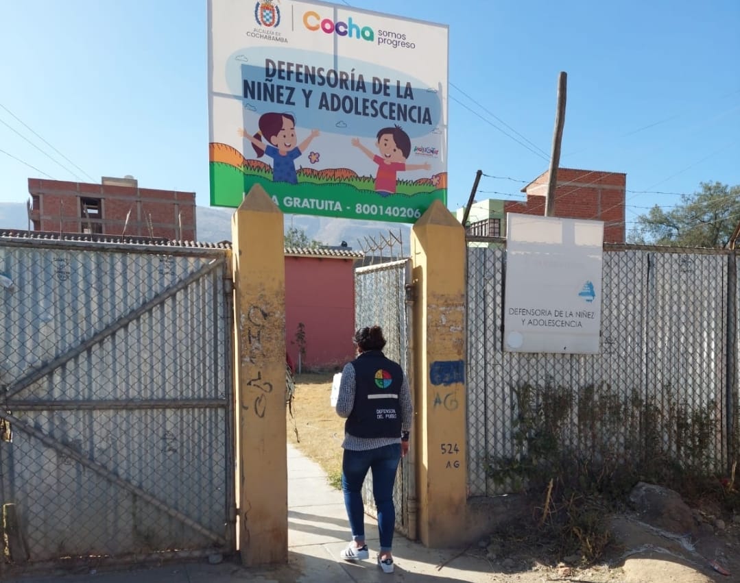 La Defensoría del Pueblo denunció que la Defensoría de la Niñez y Adolescencia del municipio del Cercado abandonó el caso del infanticidio ocurrido en Villa Alto Salvador