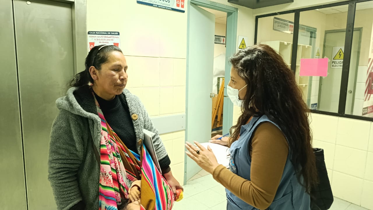 Defensor del Pueblo viabiliza atención de menores derivados a hospitales de La Paz en contexto de conflictividad