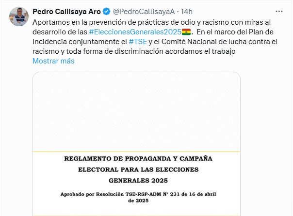 DEFENSOR DEL PUEBLO, TSE Y COMITÉ NACIONAL PREVIENEN PRÁCTICAS DE RACISMO Y DISCRIMINACIÓN EN ELECCIONES GENERALES 2025