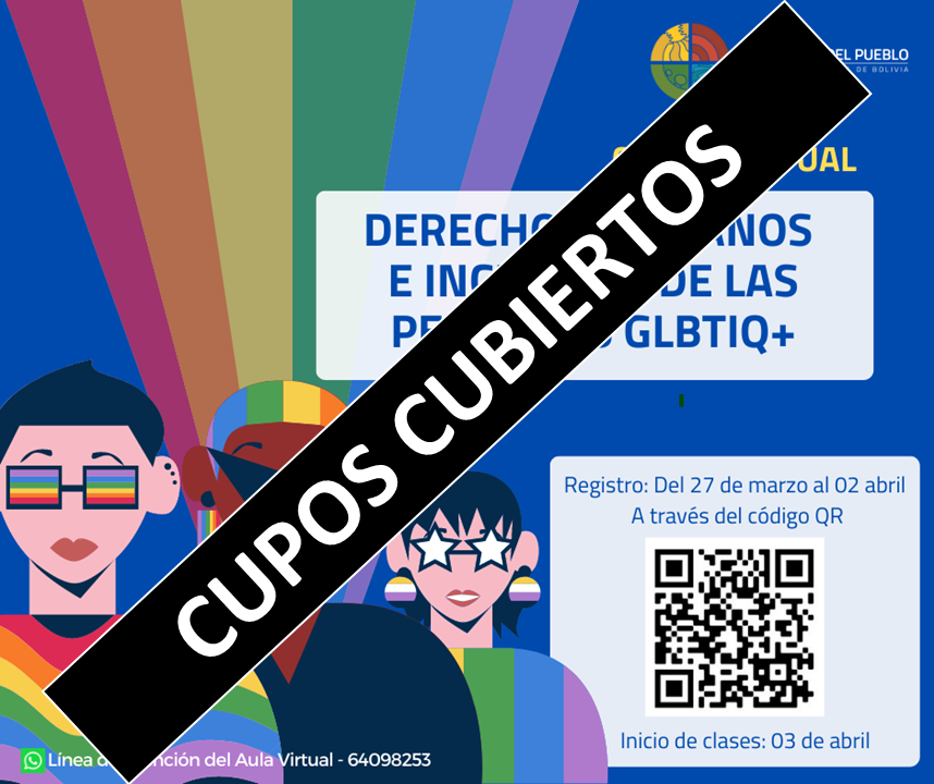 DERECHOS HUMANOS E INCLUSIÓN DE LAS PERSONAS GLBTIQ+