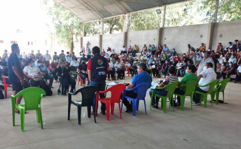 DEFENSORÍA DEL PUEBLO PROPICIA DIÁLOGO ENTRE LA JUNTA DE PADRES DE FAMILIA Y GOBIERNO AUTÓNOMO MUNICIPAL DE YACUIBA