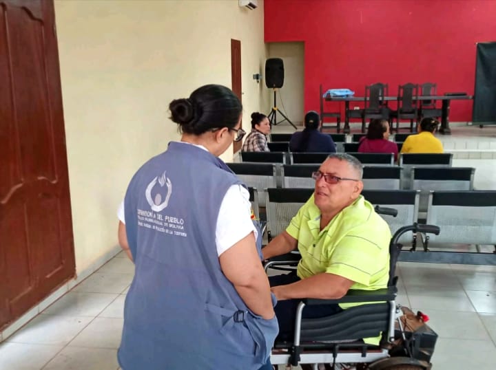 DEFENSORÍA DEL PUEBLO MÓVIL FORTALECE PROMOCIÓN Y DEFENSA DE DERECHOS HUMANOS EN EL MUNICIPIO DE MAGDALENA