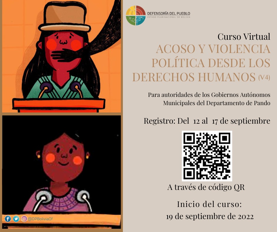 ACOSO Y VIOLENCIA POLÍTICA DESDE LOS DERECHOS HUMANOS (V4) GAMS PANDO