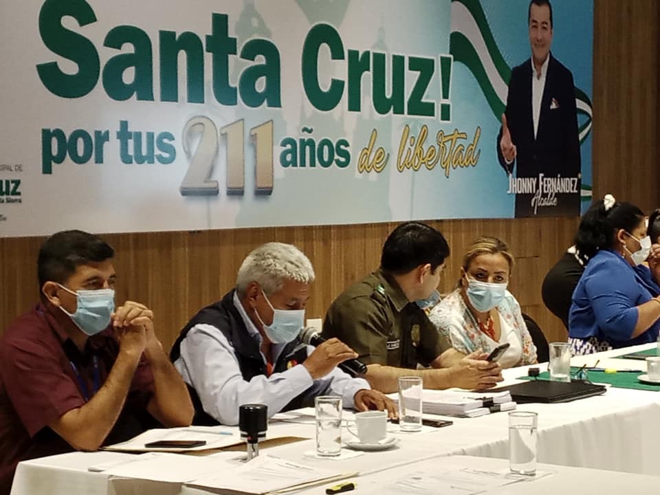 Defensoría del Pueblo participó de la segunda sesión ordinaria del Consejo Municipal de Seguridad Ciudadana Gestión 2021 de Santa Cruz
