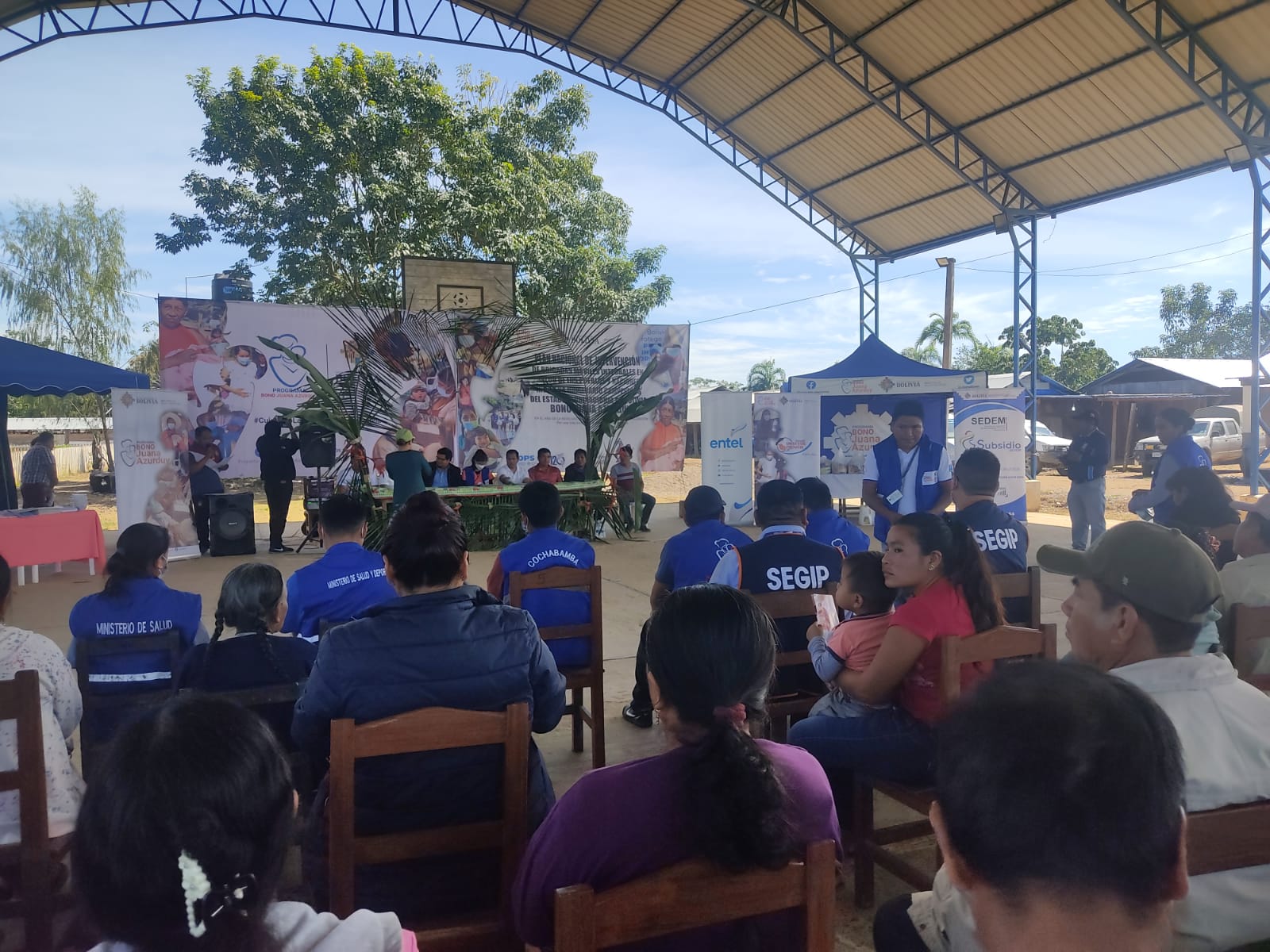 LA COORDINACIÓN REGIONAL DEL CHAPARE PARTICIPÓ DE LA INAUGURACIÓN DE LA SEGUNDA BRIGADA MÓVIL INTEGRAL EN SALUD PARA LOS PUEBLOS INDÍGENAS ORIGINARIO CAMPESINOS DEL TRÓPICO COCHABAMBINO