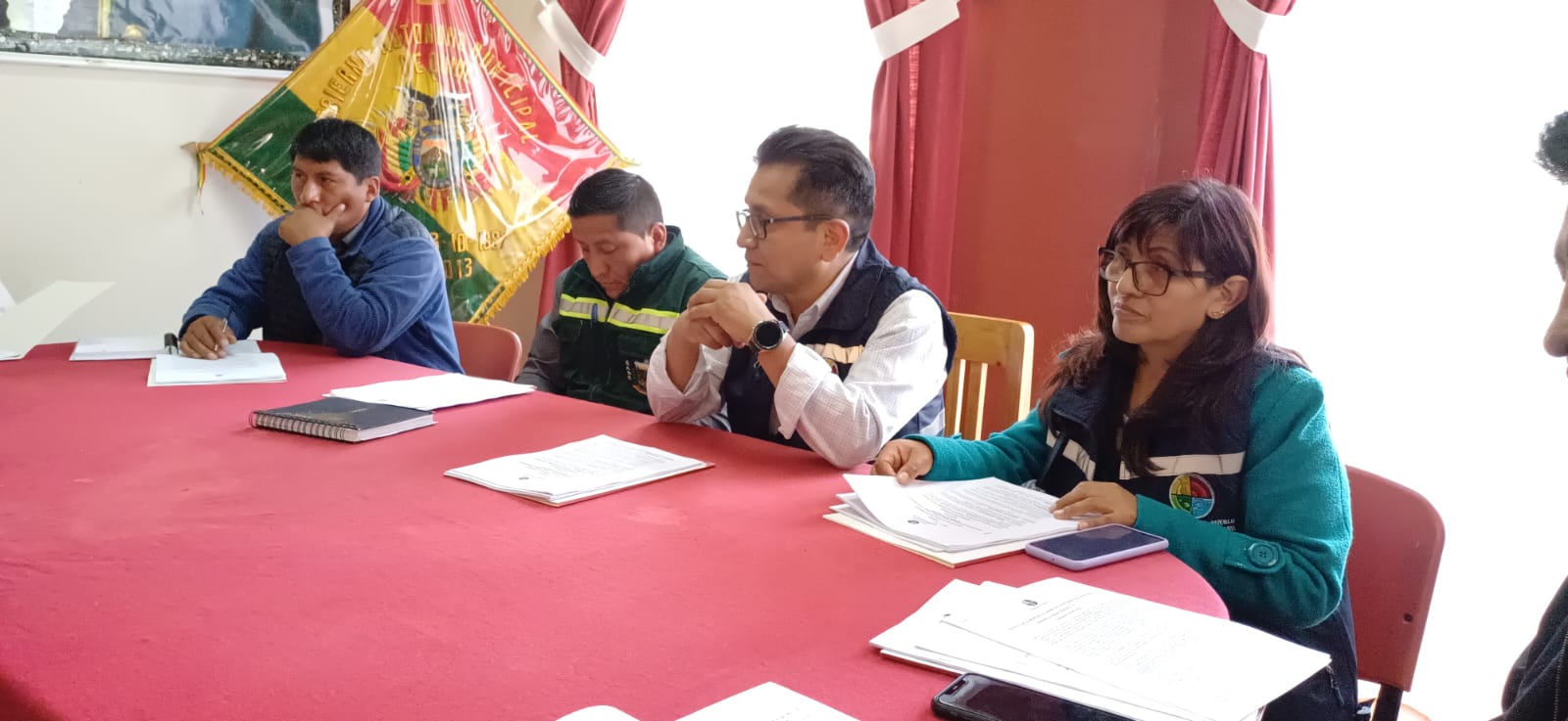 Con tres talleres y firma de un convenio Defensor del Pueblo cumplió importante agenda en el Municipio de Quime