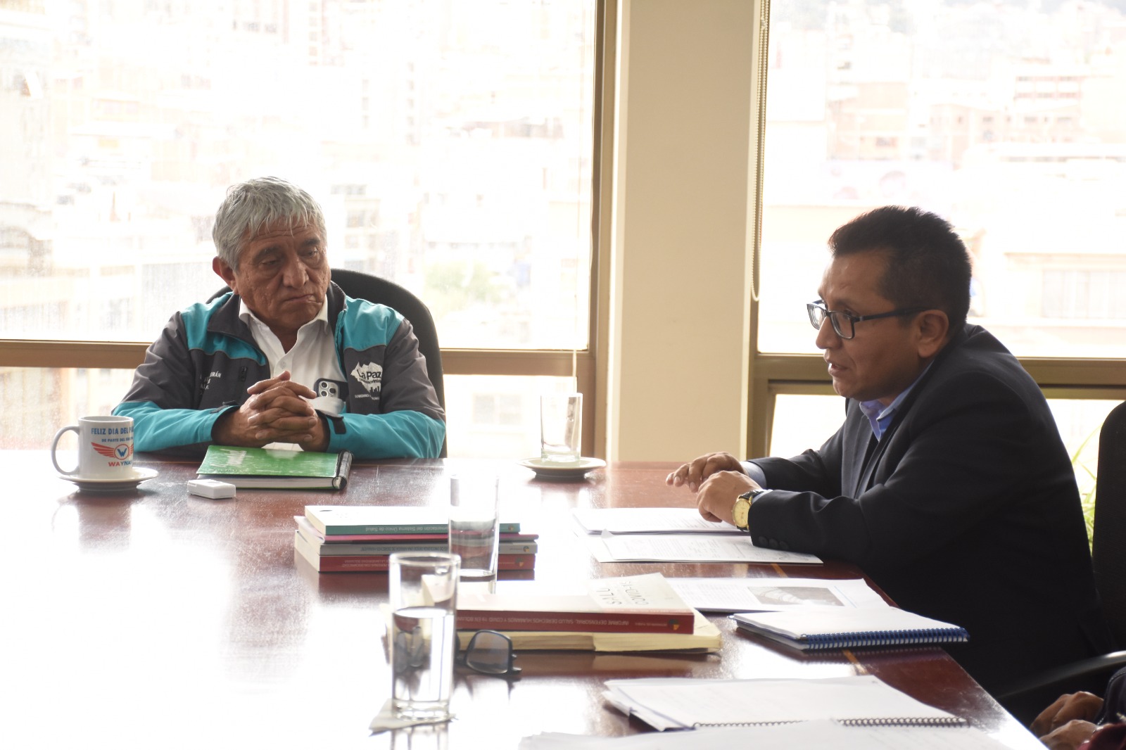Defensor del Pueblo transmite al Alcalde de La Paz demandas de mejora de infraestructura escolar y pide que planes de reparación tenga mayor difusión