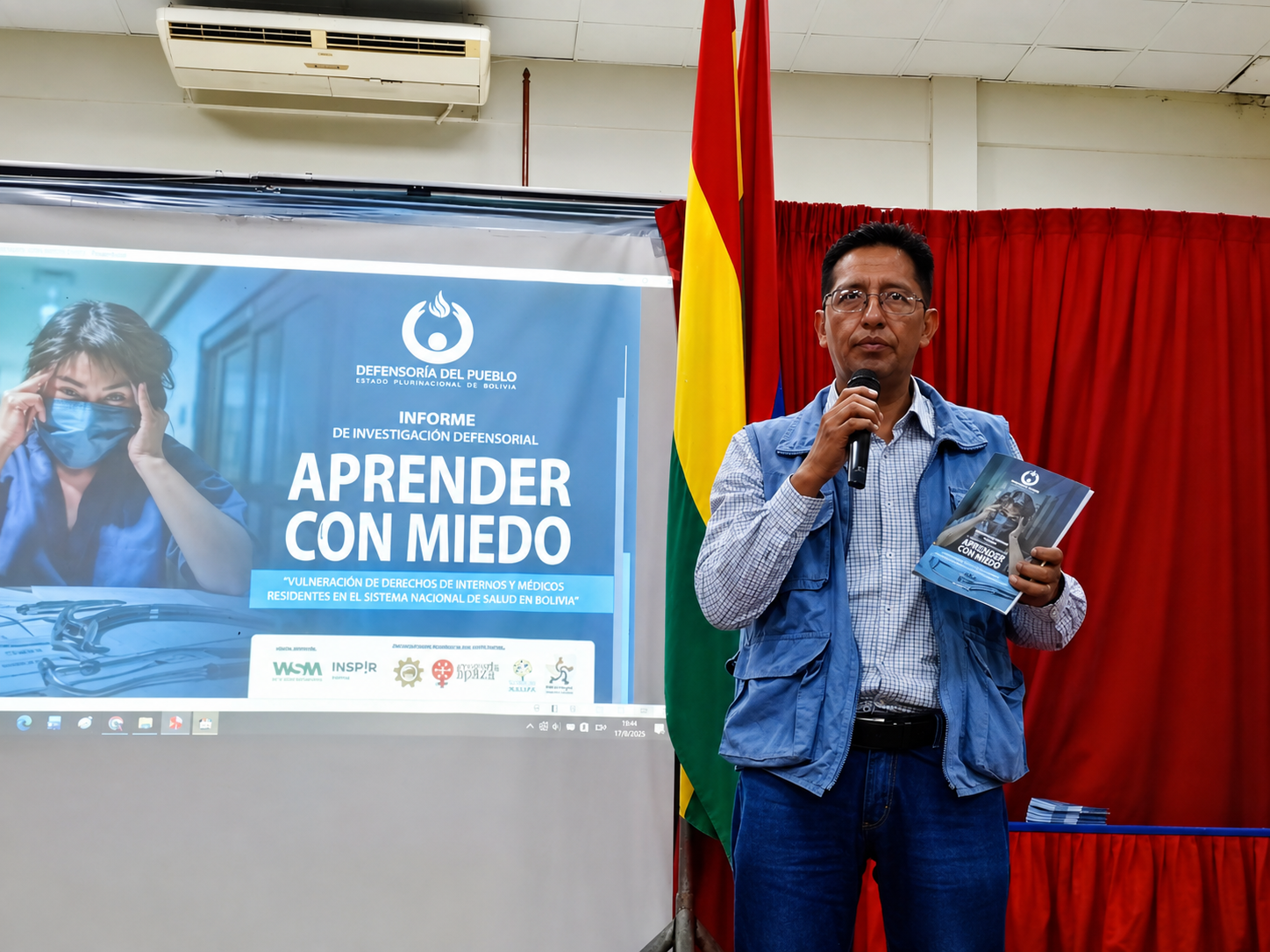 DEFENSORÍA DEL PUEBLO PRESENTA INFORME DEFENSORIAL “APRENDER CON MIEDO” EN BENI