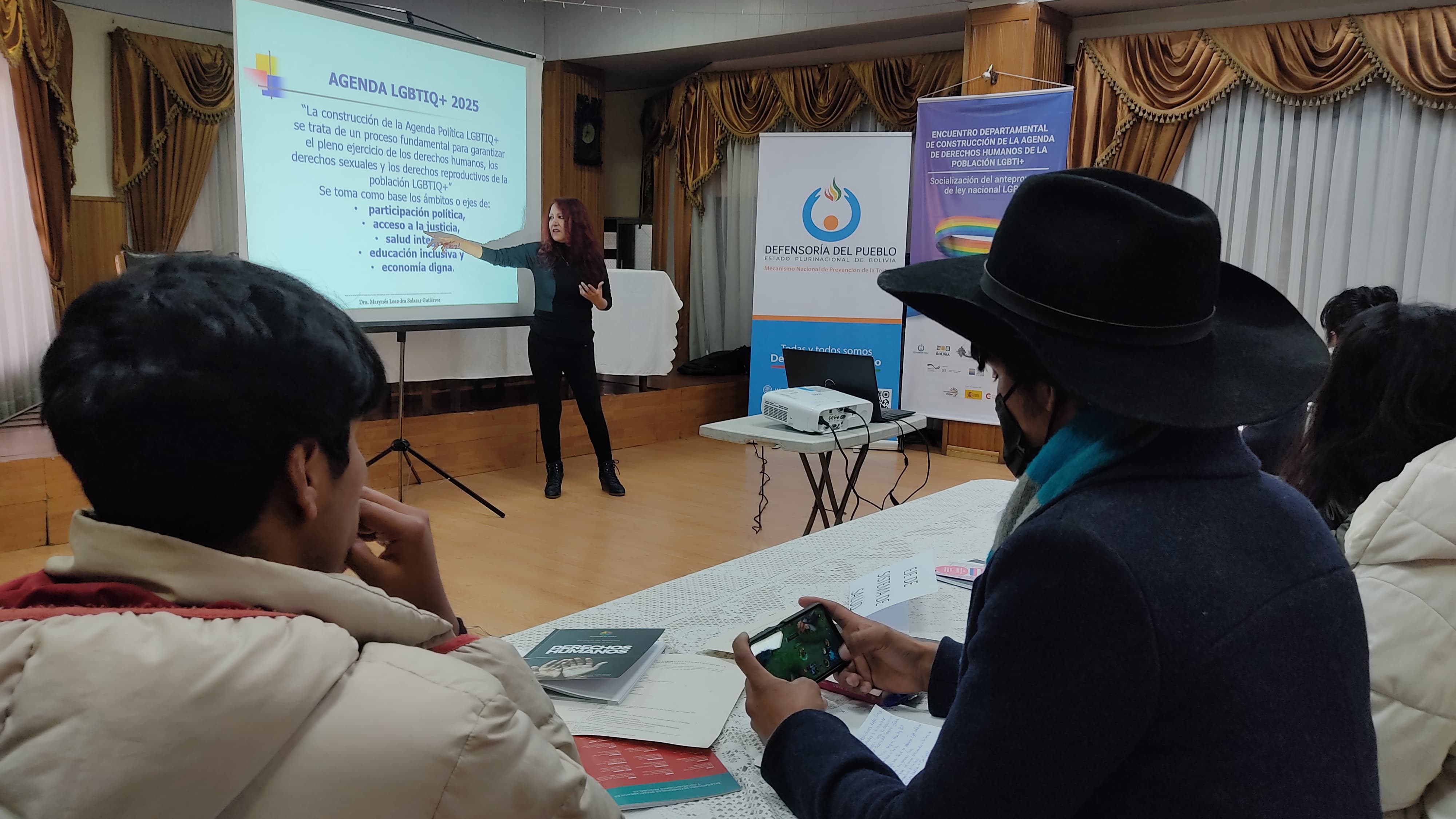 ENCUENTRO DEPARTAMENTAL EN POTOSÍ INICIA LA CONSTRUCCIÓN DE LA AGENDA NACIONAL DE DERECHOS HUMANOS DE LA POBLACIÓN LGBTI+