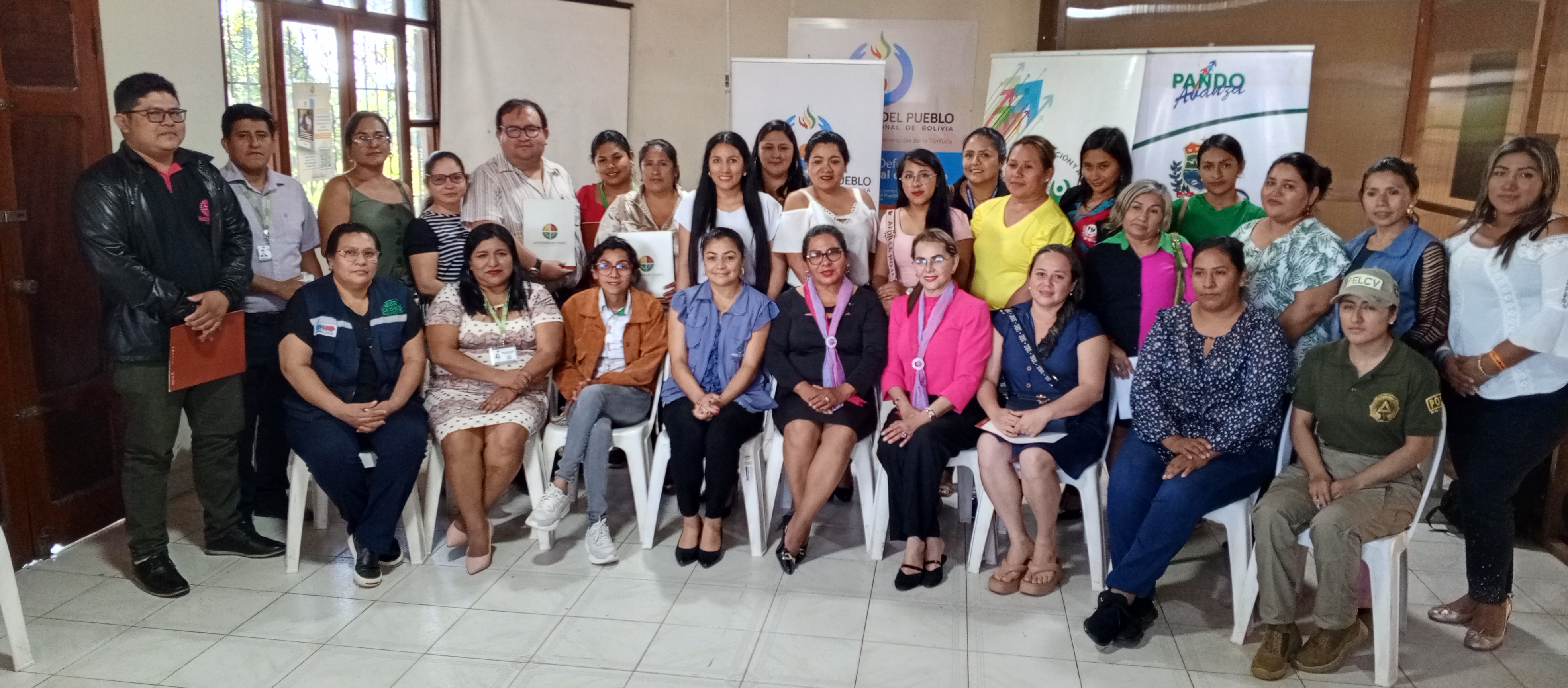 DEFENSORÍA DEL PUEBLO Y LA MESA DEPARTAMENTAL “VOCES UNIDAS FRENTE LA VIOLENCIA SEXUAL CONTRA LA NIÑEZ Y ADOLESCENCIA” PLANIFICAN ACCIONES 2025 EN PANDO