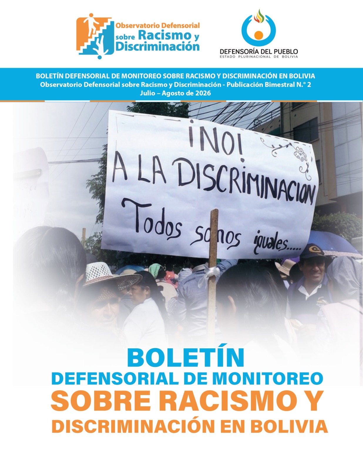Defensoría del Pueblo registra 19 incidentes vinculados con racismo y discriminación durante julio y agosto de 2026