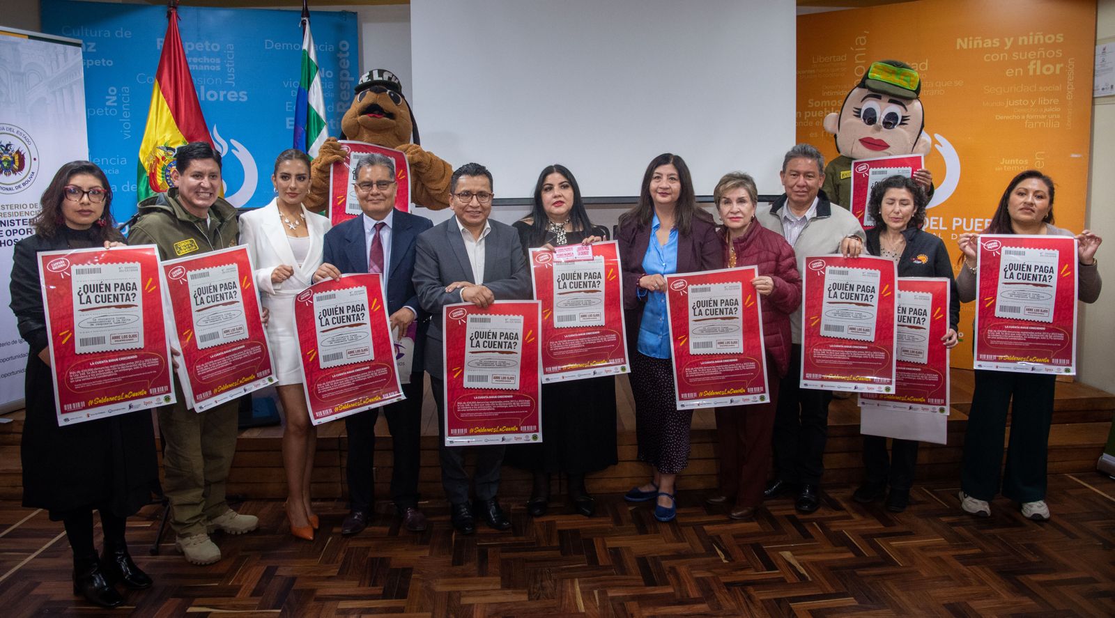 Campaña “¿Quién paga la cuenta?”: Defensor del Pueblo destaca iniciativa para promover la prevención de la violencia