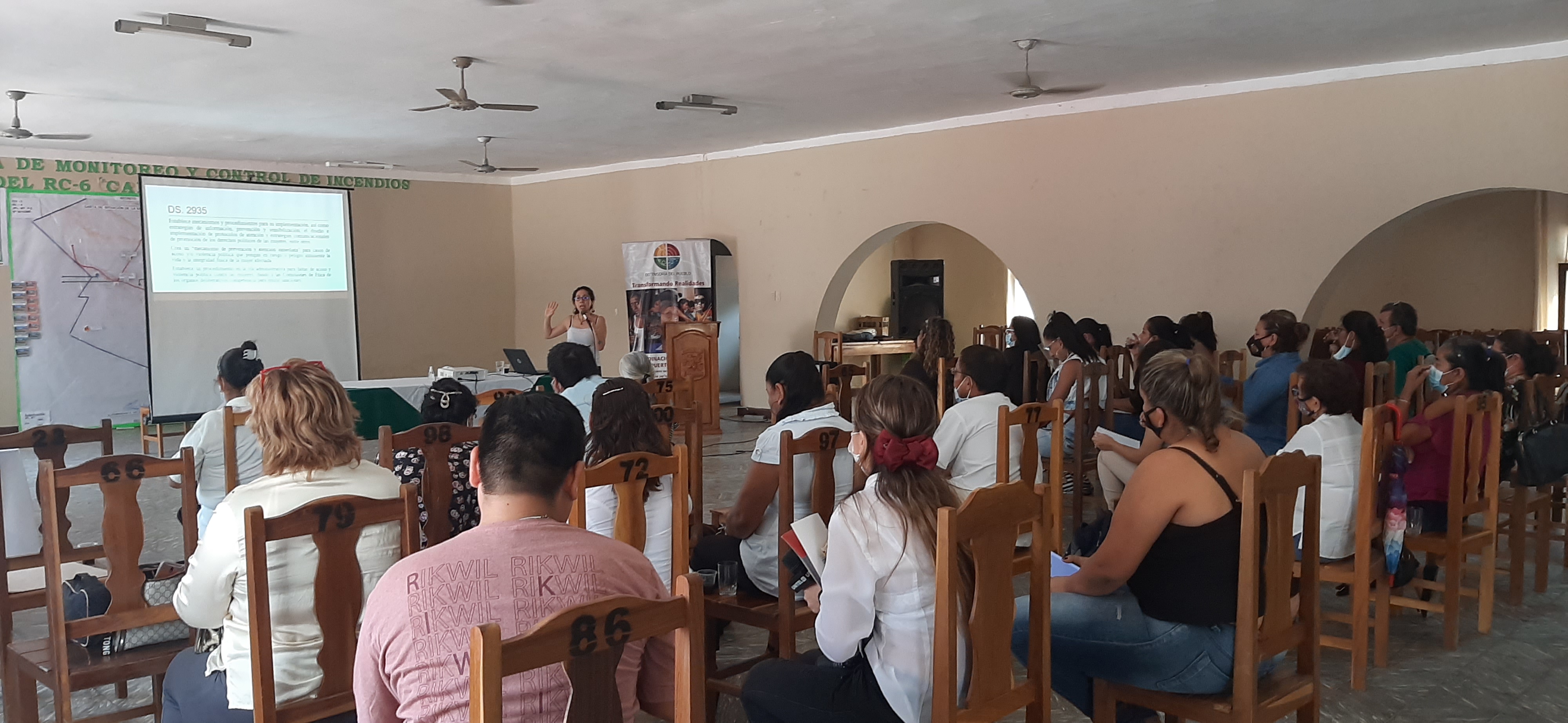 EN PUERTO SUAREZ LA DEFENSORIA DEL PUEBLO REALIZA TALLER REGIONAL DE FORTALECIMIENTO DE LA ATENCION Y PROTECCION EN TODO TIPO DE VIOLENCIA CON ENFASIS EN ACOSO Y VIOLENCIA POLITICA